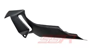Ducati Monster 1200 Lower Left Side Engine/Belly Pan Cover Fairing Carbon Matte - Picture 1 of 2