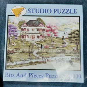 Ann Stookey 1000-teiliges Puzzle HONEYMOON HIDEAWAY HOTEL 25" x 18" NEU & VERSIEGELT 2007 - Bild 1 von 4