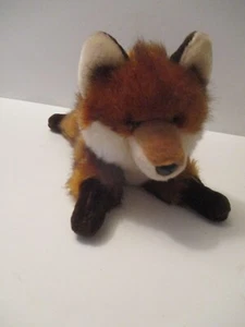 Gund Rocco The Auburn & Black Soft Cuddle 15" Plush Stuffed Fox Brown Feet - Picture 1 of 5