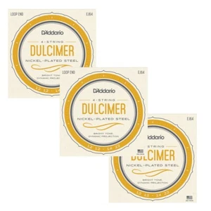 D'Addario Dulcimer Strings 3 Sets of 4-String 12-12-14-22 - Picture 1 of 5