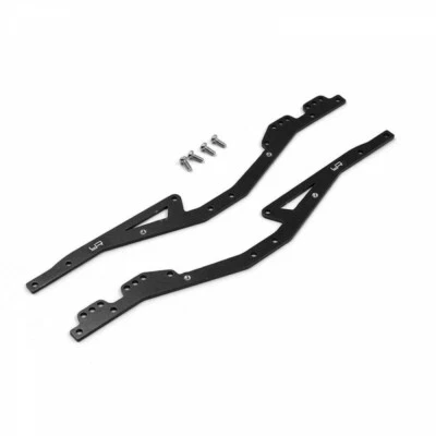Yeah Racing KYMX-005BK Aluminum Chassis Frame Rails Black : Mini-Z 4x4 MX-01 - Image 1 of 2