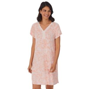 BRAND NEW - Women's M Croft & Barrow® V-Neck Lace-Trim Nightgown