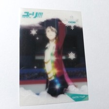 Yuri on ICE Clear Plastic Card 008 Victor Nikiforov 