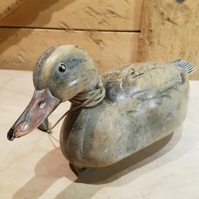 Fairfax Duck Decoy Feather Lite STM 55 Plastic 1956 #5 - Swanky Barn - Image 1 of 4