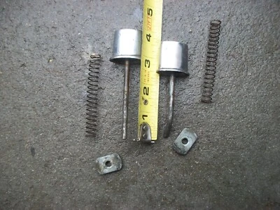 1960-1972 Chevrolet Chevelle Olds Pontiac Buick RARE 2 Door Handle Push Buttons. - Image 1 of 2