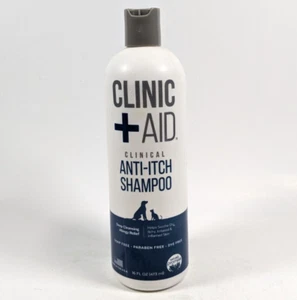 Clinic + Aid by Cosmos Anti-Itch Shampoo For Dogs & Cats Deep Cleansing 16 fl oz - Picture 1 of 3