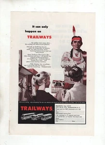 "It can only happen on Trailways" - Annuncio rivista vintage - 1959 - #3 - Foto 1 di 2