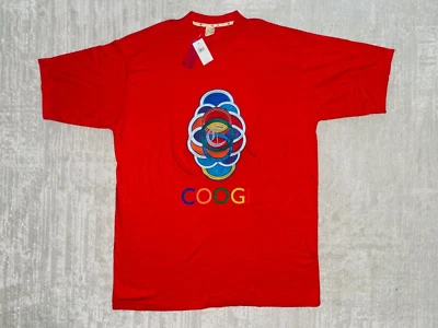 Vintage COOGI Australia Logo 3d Raised Red NWT Shirt 4XL XXXXL - Image 1 of 4