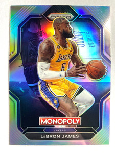 2022-23 Panini Prizm Monopoly All Stars Silver Prizms #PS7 LeBron James