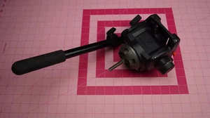 Manfrotto 503HDV Professional Video Fluid Quick Release Tripod Head W/ Pan Bar - Picture 1 of 6