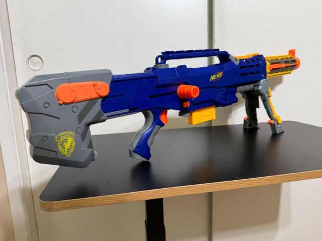 NERF N-STRIKE LONGSHOT CS-6 - Sniper Rifle - Blaster - Gun - Toy - VGC  $99.99 - PicClick AU