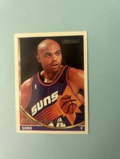 1993-94 TOPPS CHARLES BARKLEY TOPPS GOLD #373. Error Card Blank Back..🔥