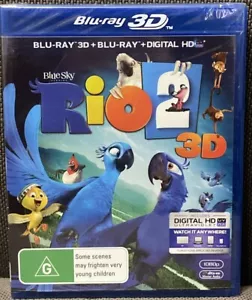 Rio 2 (3D Blu-Ray + Blu-ray, 2014) - Picture 1 of 2