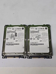 Fujitsu 120GB MHW2120BH 2.5" SATA Hard Drive Laptop HDD HDD3 Set Of 2 Laptops PC - Picture 1 of 6
