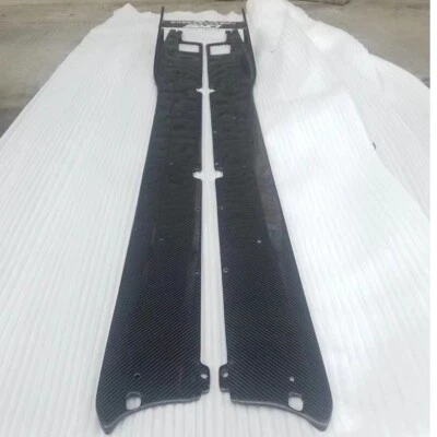 Carbon Fiber Car Side Skirts Lips For Lamborghini Aventador Lp700 Lp720 Lp750 - Image 1 of 4