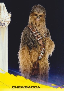 2018 Solo A Star Wars Story Yellow #4 Chewbacca