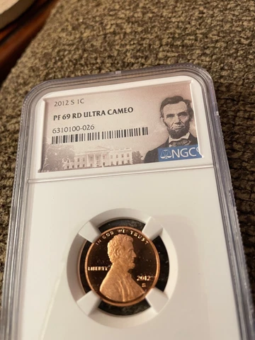 2012 S LINCOLN PROOF 69 RD ULTRA CAMEO c Cover