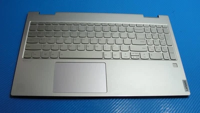 Lenovo Yoga 15,6 дюйма C740-15IML 81TD подставка для рук с динамиками клавиатуры с сенсорной панелью с подсветкой - Изображение 1 из 4