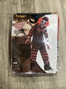 KIDS CONVICT CLOWN COSTUME SIZE 14-16 XL DRESS UP READ! - Picture 1 of 5