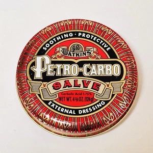 Vintage Watkins Petro Carbo Leerdose - Bild 1 von 5