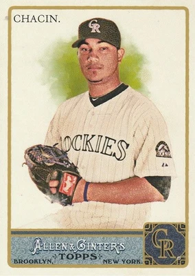 2011 Topps Allen and Ginter #4 Jhoulys Chacin - Image 1 of 3