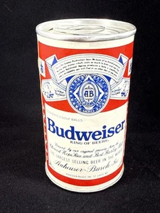 Vintage BUDWEISER KING OF BEERS 2 Pack GOLF BALLS UNOPENED Pull Tab Can Novelty - Picture 1 of 5