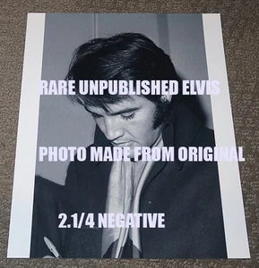 Elvis Presley 1969 ungesehenes Foto vom Negativ - Bild 1 von 1