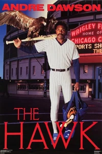 Andre Dawson The Hawk Poster Vintage Reproduction METAL SIGN 8 x 12 - Picture 1 of 6