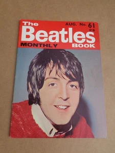 Beatles Monthly Book No.61 August 1968 - Picture 1 of 1