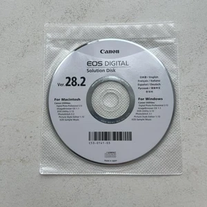 Canon Digital Camera Solution CD Disk ver 28.2 For Windows/Mac - Photo 1/2