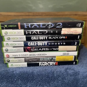 Xbox 360 8 x Spielepaket Call of Duty, Halo, Ghost Recon Far Cry 4 - Bild 1 von 24