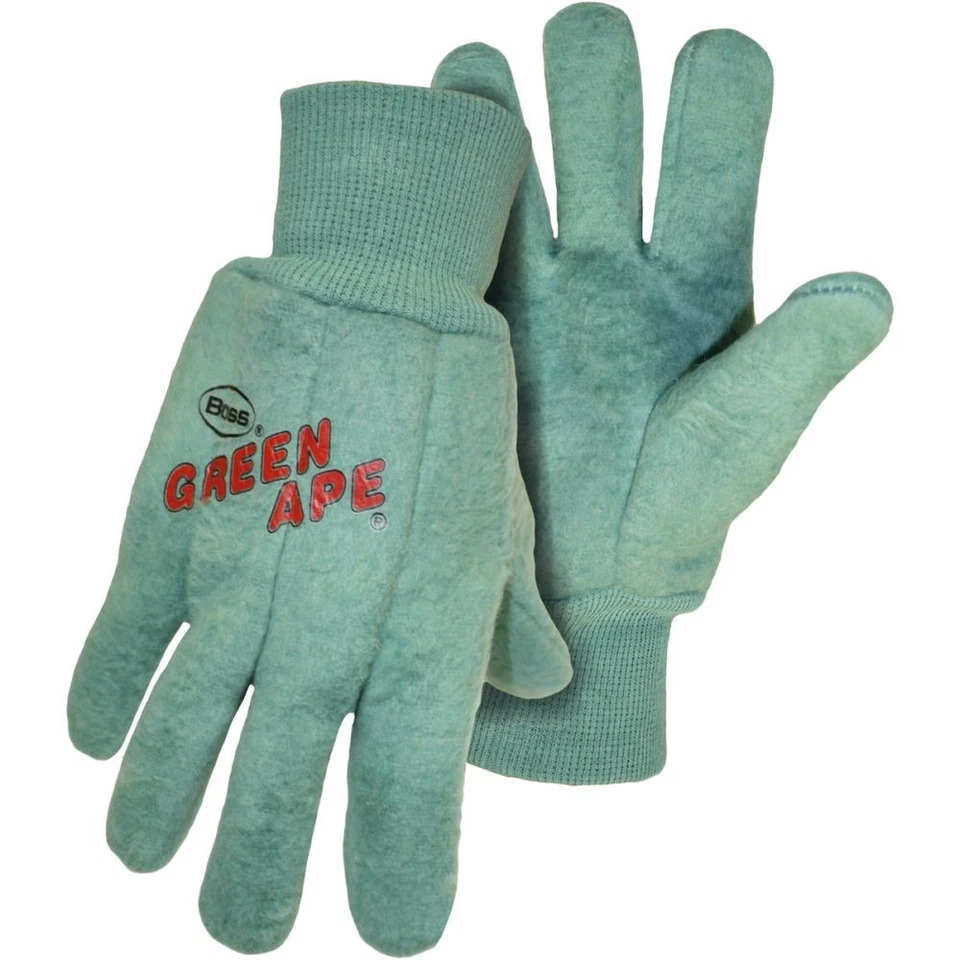 PROTECTIVE INDUSTRIAL Boss Green Ape Premium Grade Chore Work Gloves X-Large
