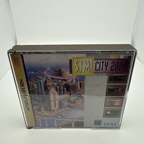 Sim City 2000 - Sega Saturn SS Japan Import US Seller