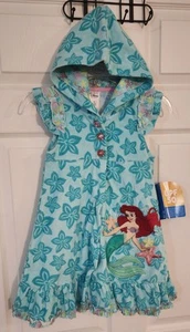Disney Store Swim swimsuit Cover Up Princess Nwt Size S 5/6 Ariel Mermaid Dress - Picture 1 of 4
