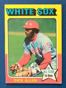 1975 Topps Baseball #400 Richie Allen - Chicago White Sox - VG-EX (No Crease) - Picture 1 of 2