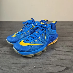 Nike LEBRON XII 12 niedrig blau gelb Entourage Basketball 724557-484 Herren Größe 10,5 - Bild 1 von 10