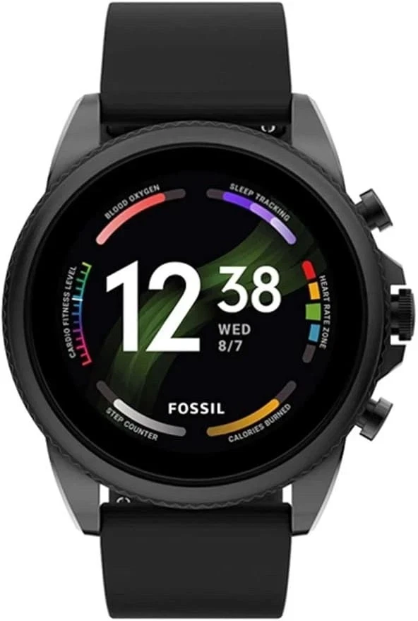 Fossil GEN 6 Men's Smartwatch with Speaker, Heart Rate, NFC Model FTW4061 - NEW - Image 1 of 4