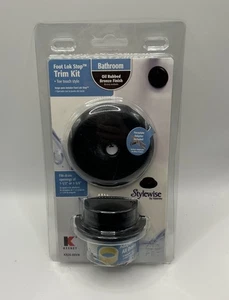 Keeney Foot Lok Trim Kit Tub Drain Oil Rubbed Bronze Finish 1.5" K826-66VB - Picture 1 of 3