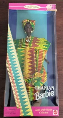 Mattel Dolls Of The World Ghanian Barbie 1996 - Image 1 of 3