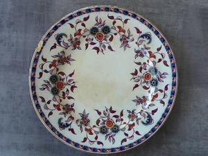 Ancien et beau plat/grande assiette en faïence de Wedgwood - "Indiana" - Imagen 1 de 1