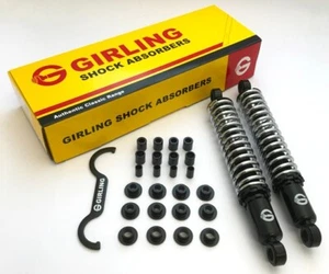 GIRLING REAR SHOCK ABSORBERS OPEN SPRING 110LBS 12.9" BSA A7 A10 B31 TRIUMPH AJS - Picture 1 of 4
