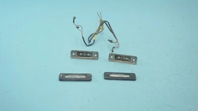 78--86 PORSCHE 928, PAR DE LUCES DE MATRÍCULA TRASERA, OEM, Foto 1 de 4