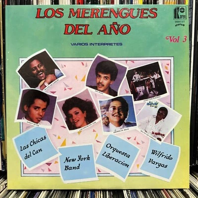 LOS MERENGUES DEL AÑO VOL 3 (VINYL LP)  1986!!!  RARE!!!  KAREN RECORDS / 568037 - Image 1 of 4
