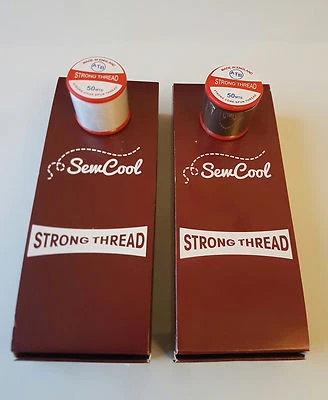 ATB STRONG CORE SPUN THREAD 10 X 50 MTR Reels *MADE IN THE UK* ONLY £10.99  - Image 1 of 4