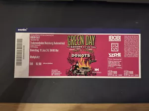 1x Green Day Konzertkarte in Hamburg am 11.06.2024 - Bild 1 von 1
