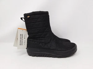 Bogs Women's Snow Boots Size 7 Black Snowday II Mid Waterproof Winter Rain 72697 - Picture 1 of 10