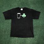 Vintage Y2k Guinness Beer St. Patrick?S Day Black T-Shirt Size M Hanes Irish