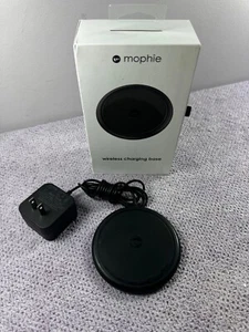 MOPHIE Black 7.5 Watt Wireless Charging Base in Box - Photo 1 sur 1