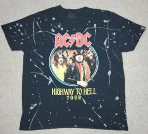 Mens AC/DC Highway To Hell T-Shirt Rock Band Concert Rock & Roll XL Re-Pop - Picture 1 of 3