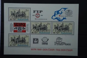 B2 Europa Tschechoslowakei Block 44 postfrisch - Imagen 1 de 1